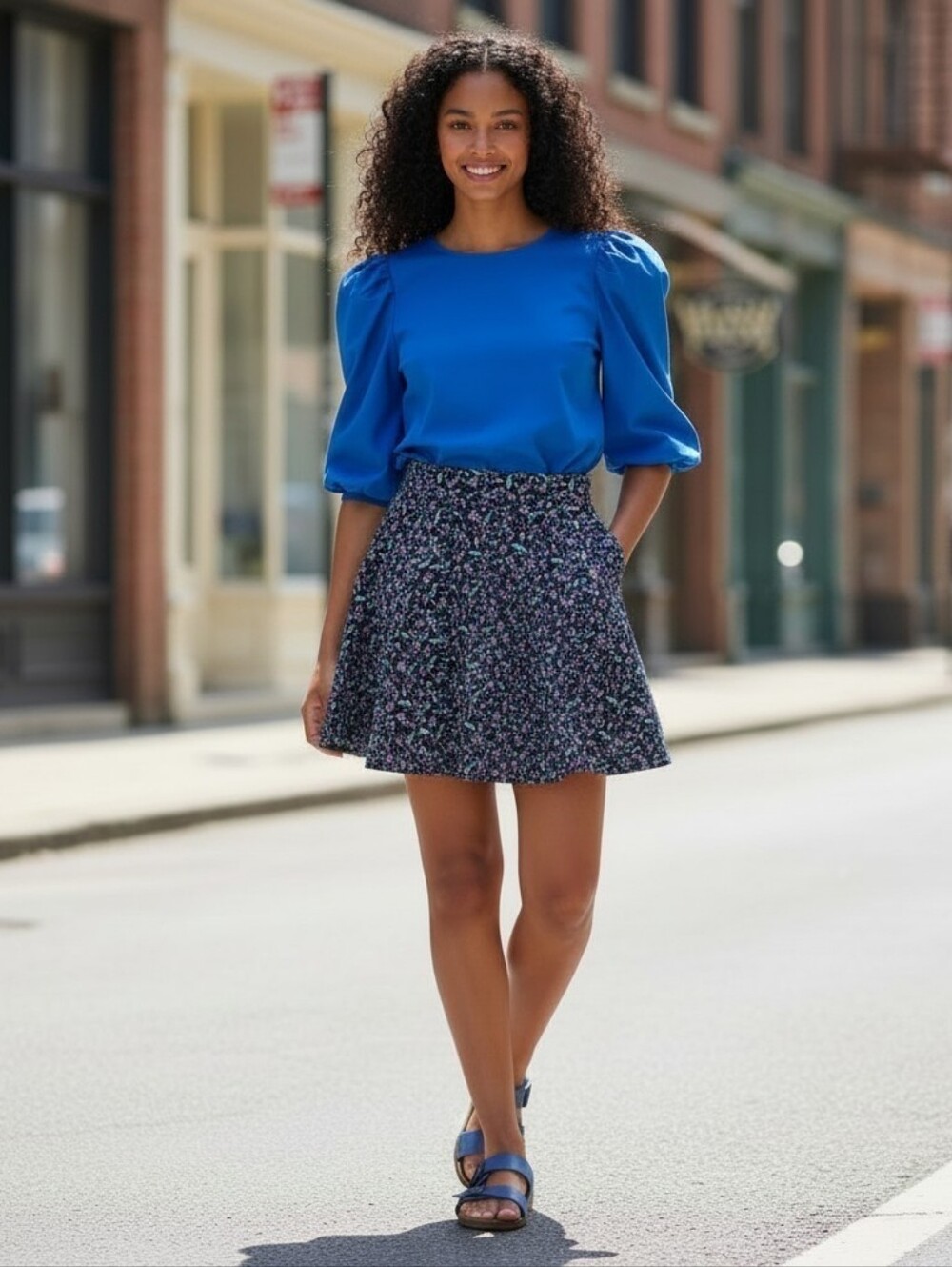 2 For $10 Takara Skater Style Mini Skirt